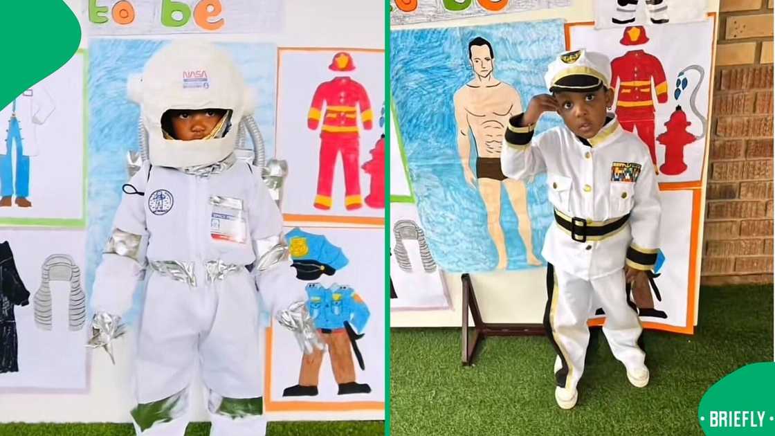 A group of kids shined on career day, impressing South Africans.