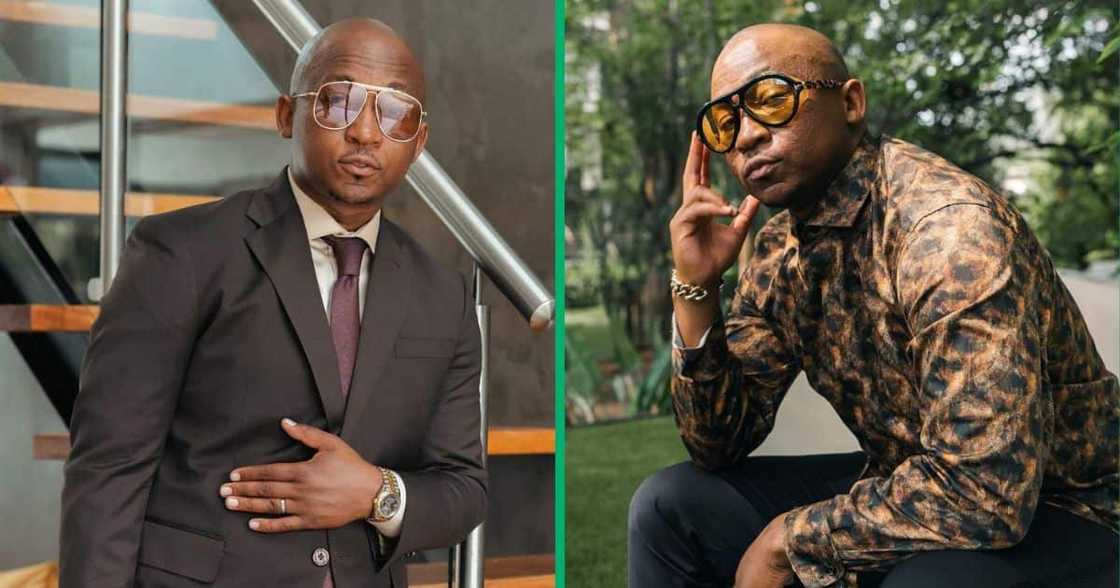 Khuli Chana posted a picture with his mom for Mother's Day Khuli Chana posted a picture with his mom for Mother's Day