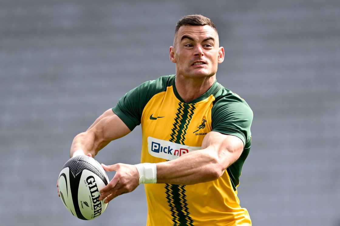 Springboks captain Jesse Kriel in action at the Rugby Championship Springboks captain Jesse Kriel in action at the Rugby Championship