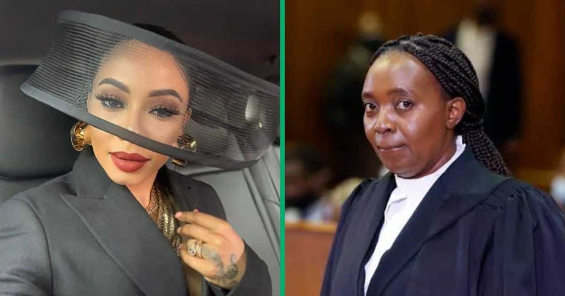 Advocate Zandile Mshololo has handed singer Kelly Khumalo another day during the Senzo Meyiwa trial at Pretoria High Court Advocate Zandile Mshololo has handed singer Kelly Khumalo another day during the Senzo Meyiwa trial at Pretoria High Court