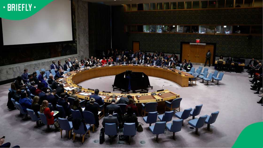 The United Nations Security Council met to discuss the USA's actions in Venezuela