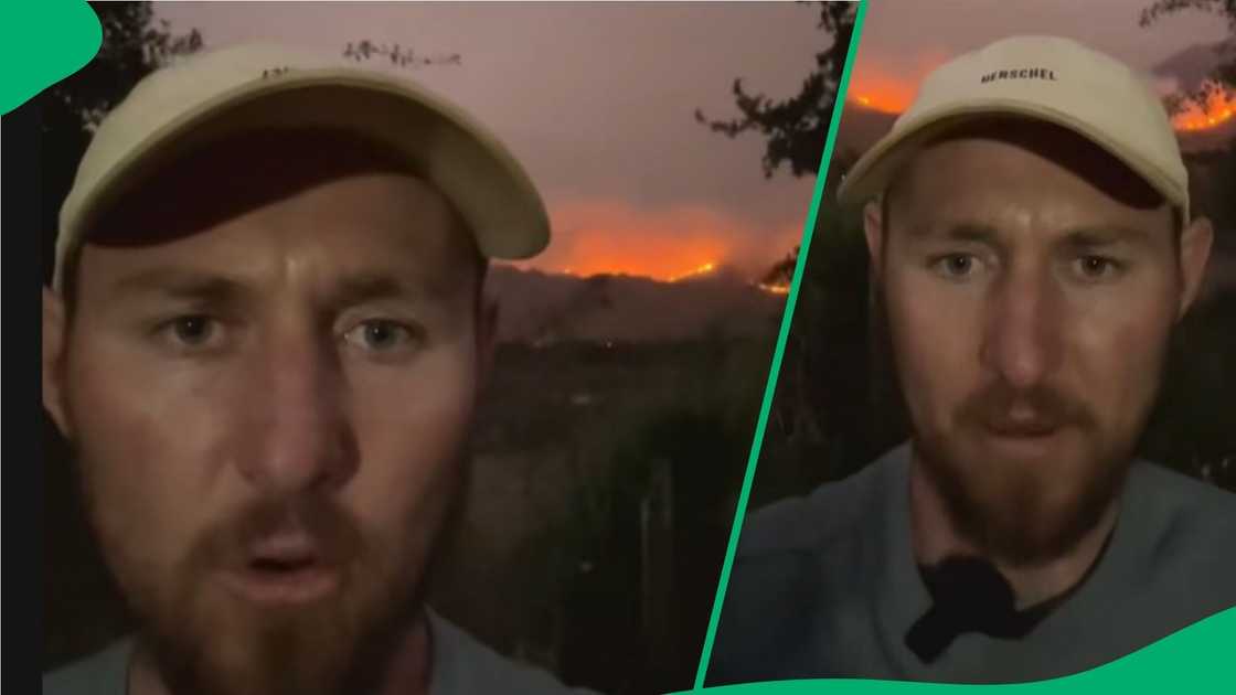 Man shares about Cape fires in isiXhosa Man shares about Cape fires in isiXhosa