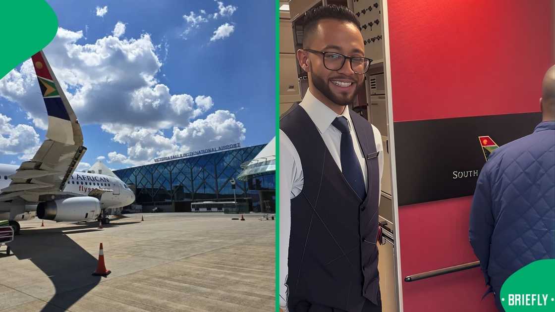 The man with a beaming smile even responded to a Cape Afrikaans slang greeting The man with a beaming smile even responded to a Cape Afrikaans slang greeting