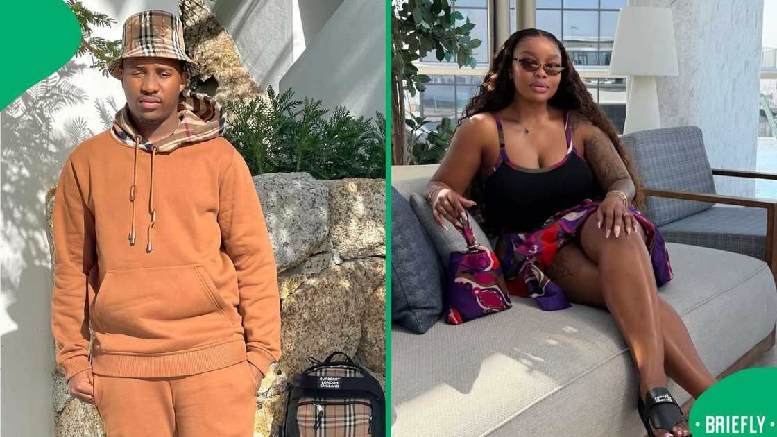 Sithelo did not name the father directly, but social media users speculated she was referring to Andile