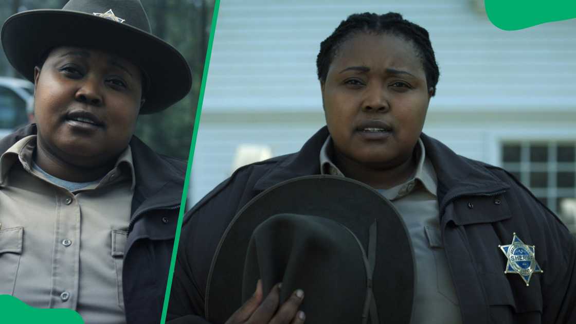 Luyanda Unati Lewis-Nyawo in Wednesday on Netflix Luyanda Unati Lewis-Nyawo in Wednesday on Netflix
