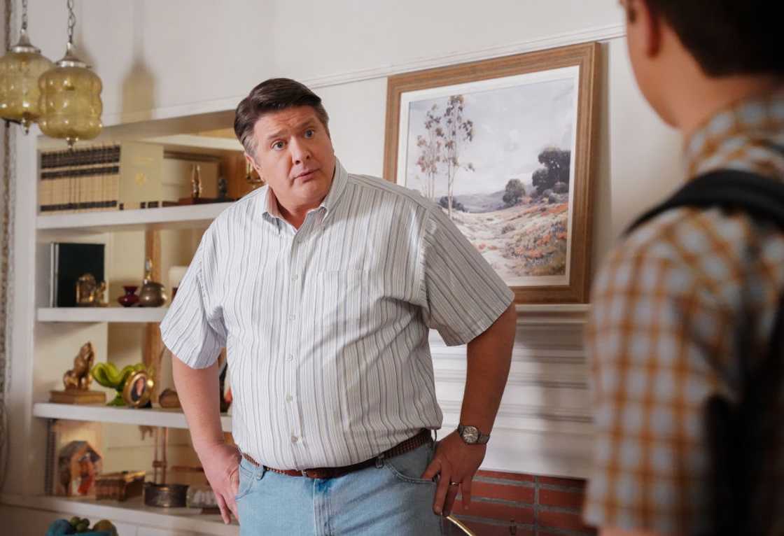 Lance Barber in a Young Sheldon scene Lance Barber in a Young Sheldon scene