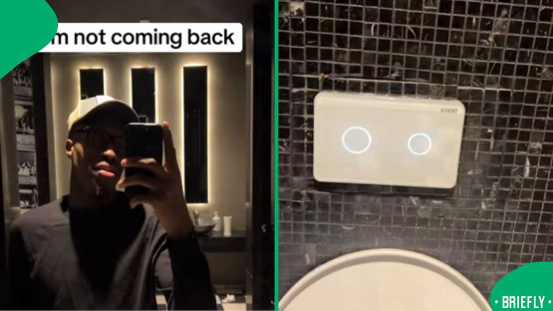 A screenshot of the viral TikTok where he explained how simple modern conveniences make daily life easier A screenshot of the viral TikTok where he explained how simple modern conveniences make daily life easier