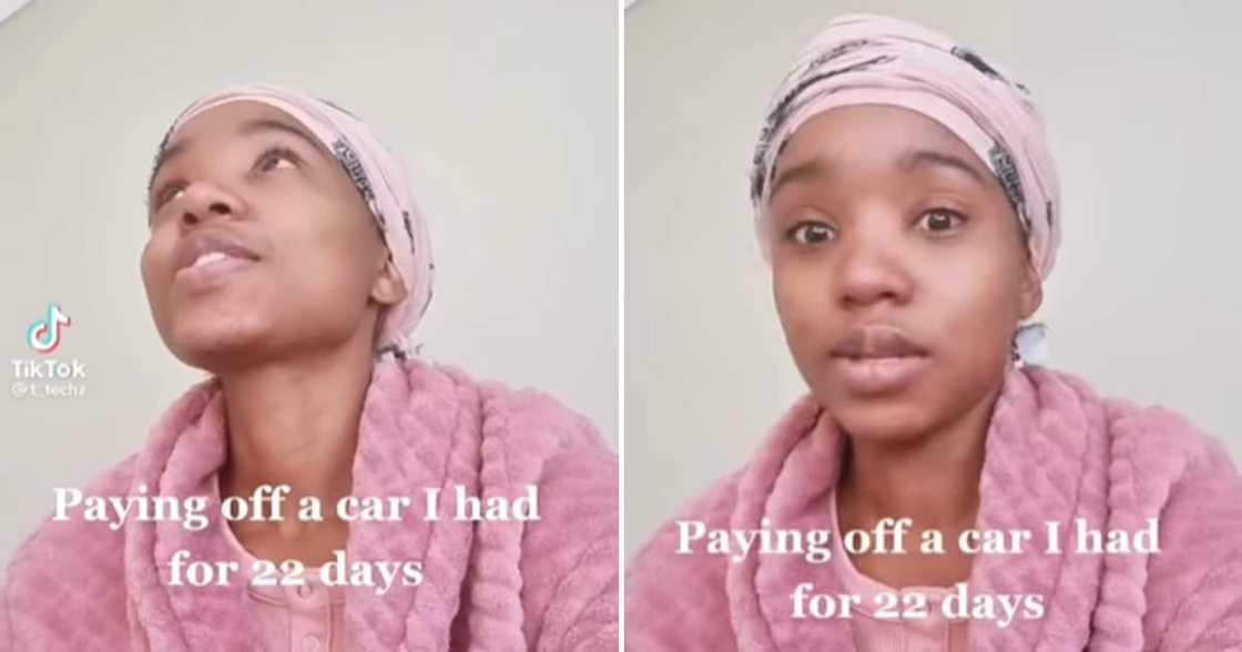 Sad woman telling her heart-breaking story Sad woman telling her heart-breaking story