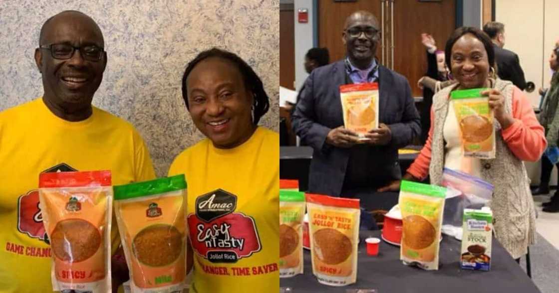 Kwamena & Penelope: Ghanaian couple who'd never used retirement money saved enough to start jollof business Kwamena & Penelope: Ghanaian couple who'd never used retirement money saved enough to start jollof business