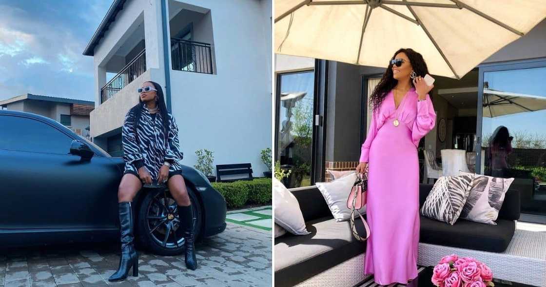 Bonang Matheba and DJ Zinhle Bonang Matheba and DJ Zinhle