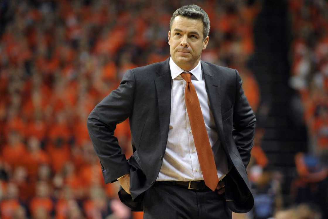 Tony Bennett of the Virginia Cavaliers looks on against the Duke Blue Devils Tony Bennett of the Virginia Cavaliers looks on against the Duke Blue Devils