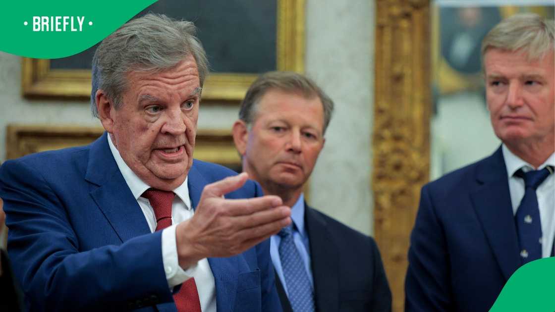 Johann Rupert raised the issue in the White House Johann Rupert raised the issue in the White House