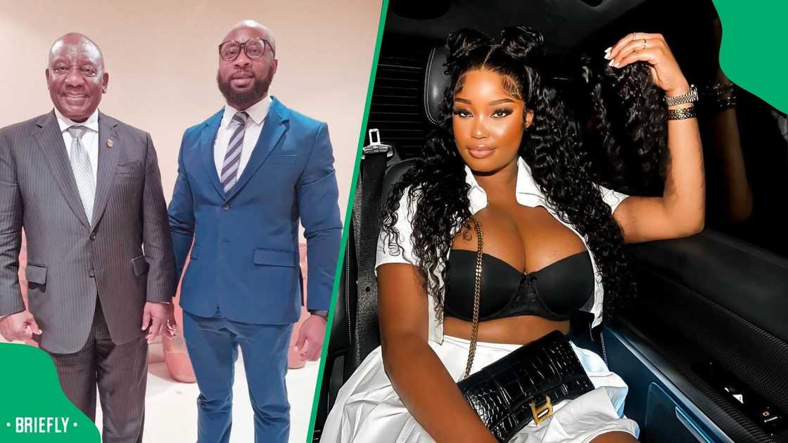 Tumelo Ramaphosa responds to Eva Modika romance rumours Tumelo Ramaphosa responds to Eva Modika romance rumours