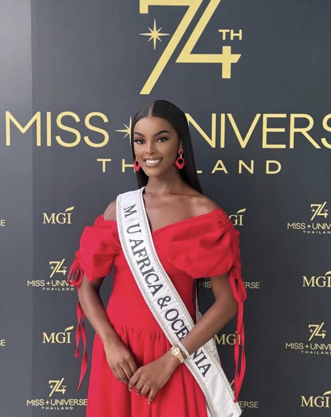 Chidimma Adetshina appeared unfazed