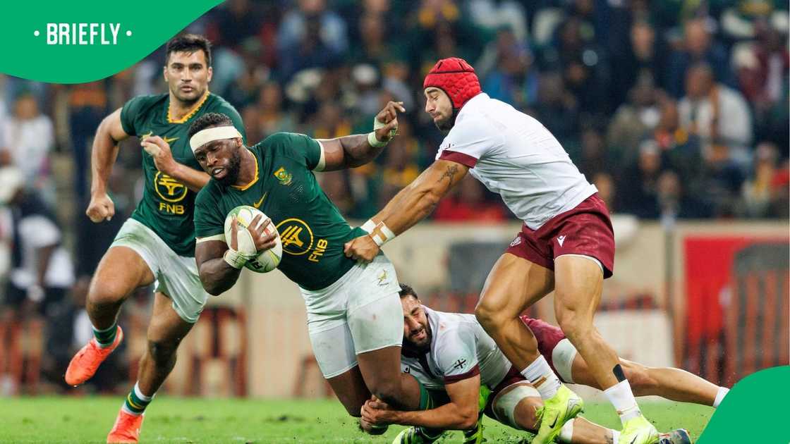 Kolisi, who returned to the squad for the first time this past weekend in Mbombela against Georgia, had been sidelined from action due to a neck injury. Kolisi, who returned to the squad for the first time this past weekend in Mbombela against Georgia, had been sidelined from action due to a neck injury.