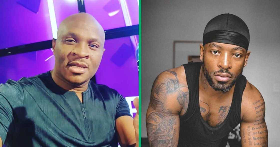 Dr Malinga gave Prince Kaybee a good laugh with his video. Dr Malinga gave Prince Kaybee a good laugh with his video.
