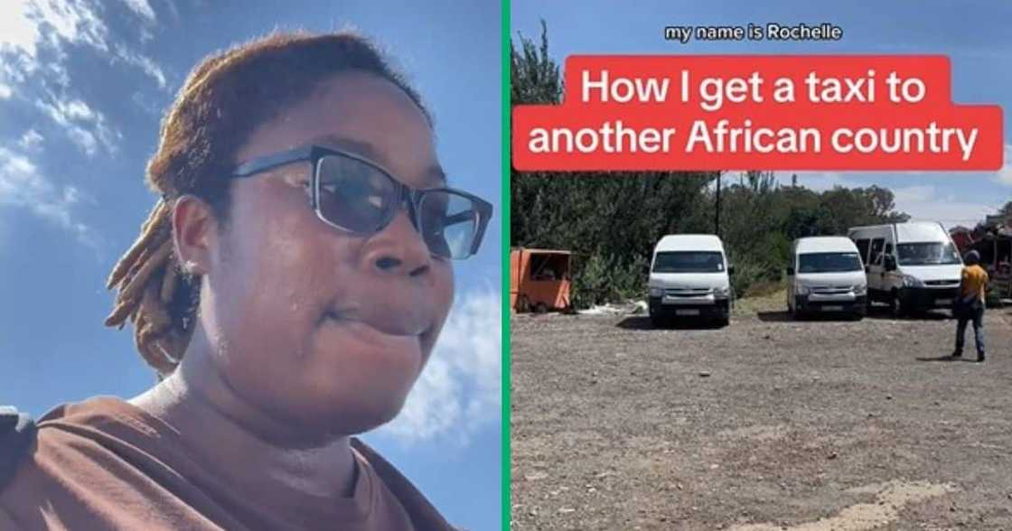 TikTok video shows American taking taxi from Lesotho to Johannesburg TikTok video shows American taking taxi from Lesotho to Johannesburg