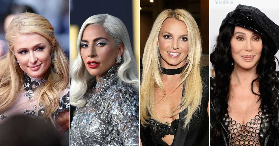 Britney Spears, Lady Gaga, Cher, Paris Hilton, #FREEBritney