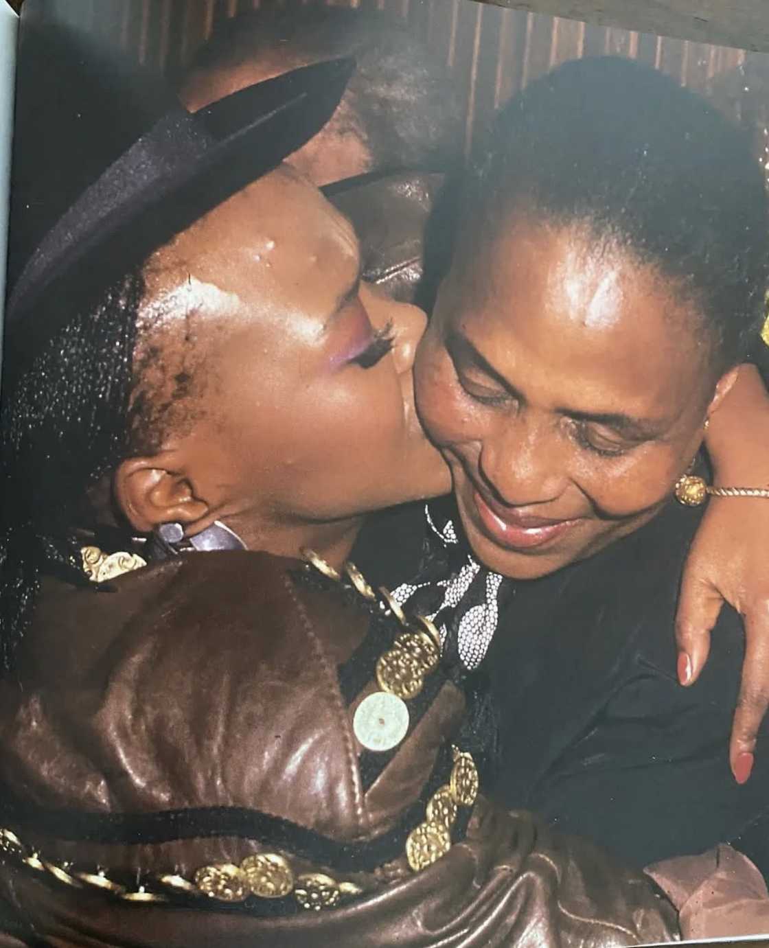 Brenda Fassie and Miriam Makeba in 1990 Brenda Fassie and Miriam Makeba in 1990