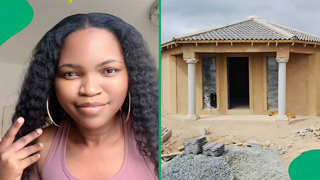 A woman took to TikTok to showcase the cost of building her home.