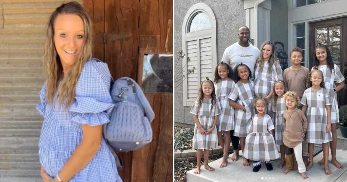 Karissa Collins pregnant with her 10th child and her other nine children Karissa Collins pregnant with her 10th child and her other nine children