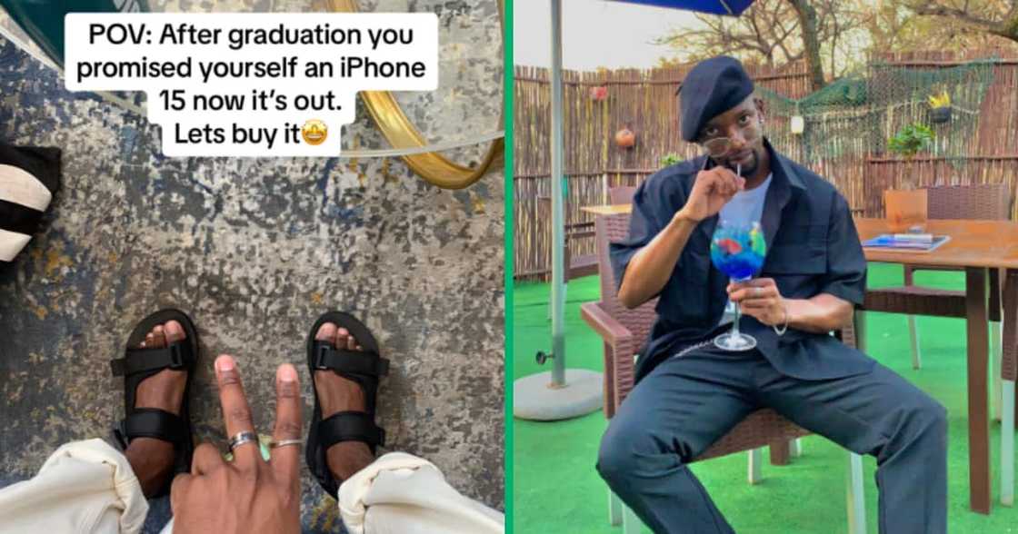 iPhone, Apple, TikTok video, Mzansi, graduate iPhone, Apple, TikTok video, Mzansi, graduate