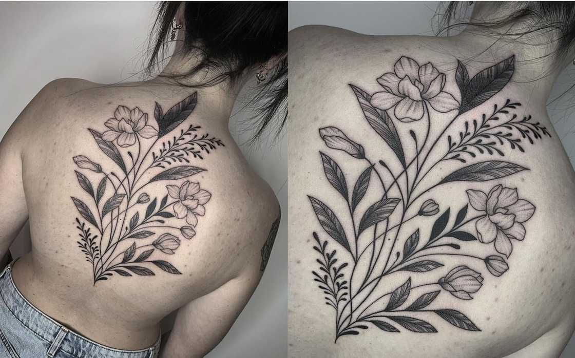 Flower tattoo