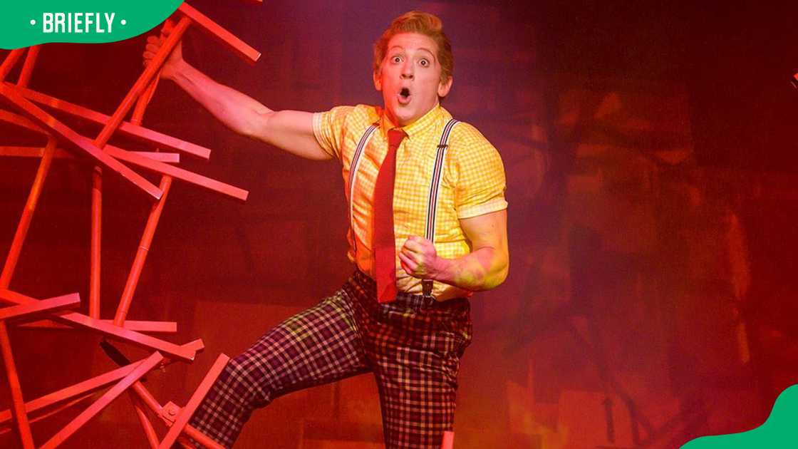 Ethan Slater on Broadway