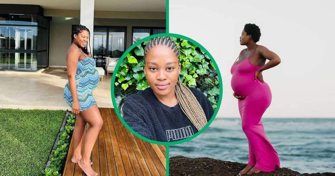 Asavela Mngqithi has revealed her baby's gender. Asavela Mngqithi has revealed her baby's gender.