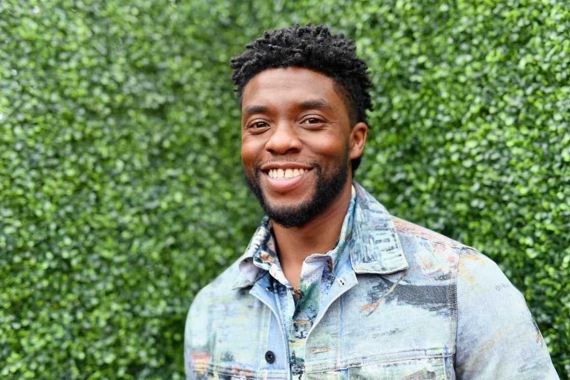 Chadwick Boseman at the MTV Awards