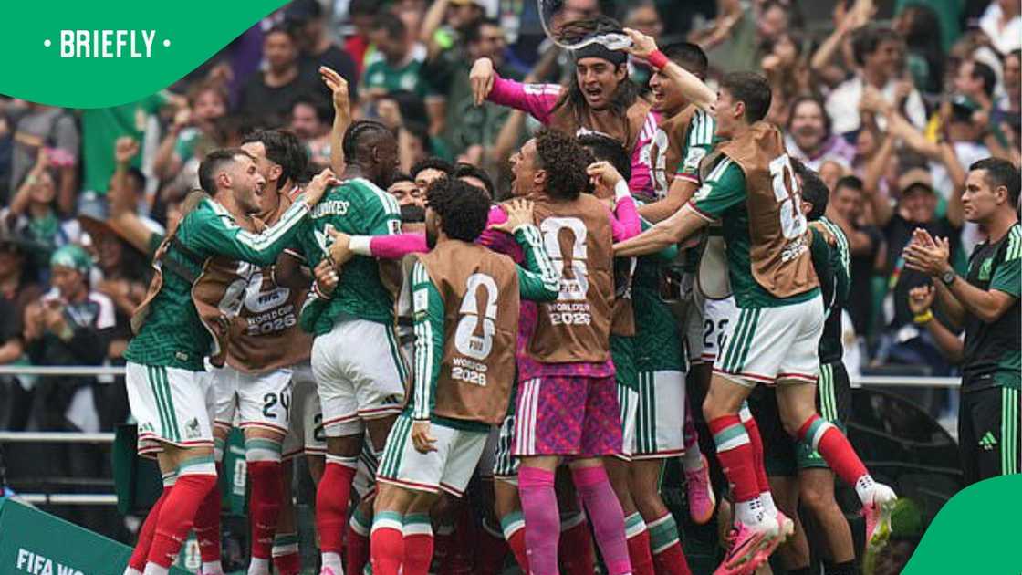 Inside the stadium, the contrast was stark as Mexico scored an early goal in the opening game