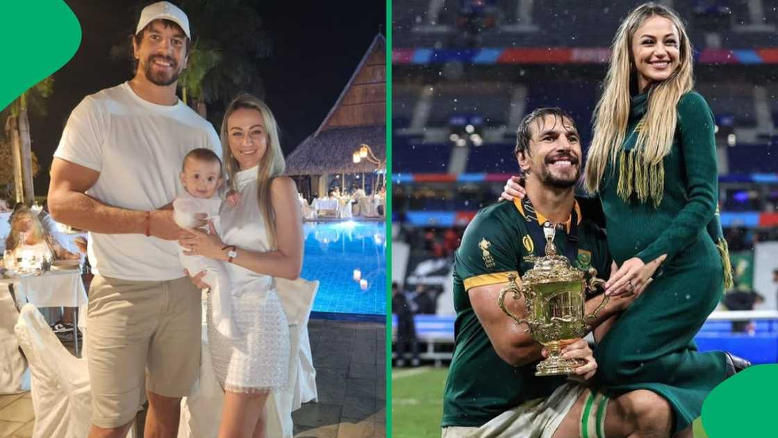 Eben Etzebeth posted a picture on his Instagram page that went viral.