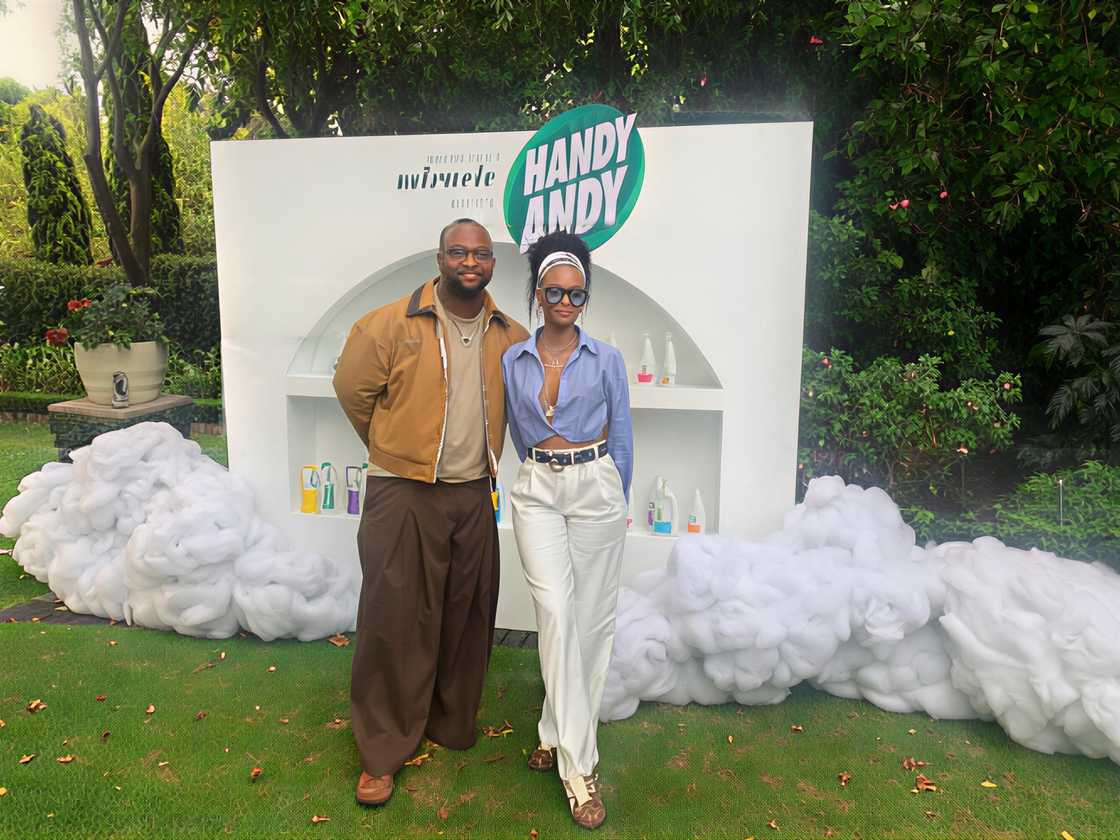 George and Sasha shared their favourite ways to use Handy Andy