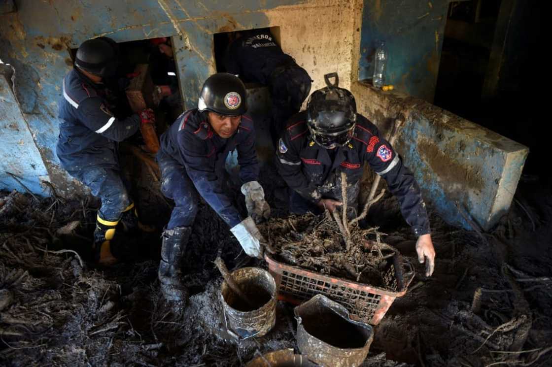 Rescuers told AFP it would be 'difficult' to find any more survivors in Las Tejerias