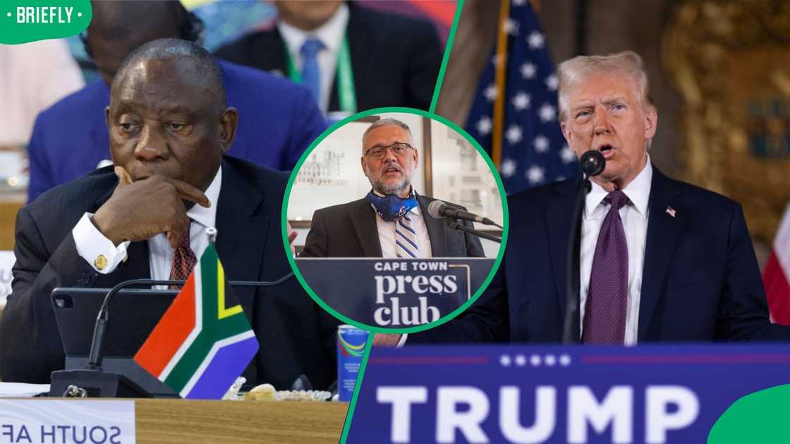 President Cyril Ramaphosa will not attend President-elect donald Trump's inauguration