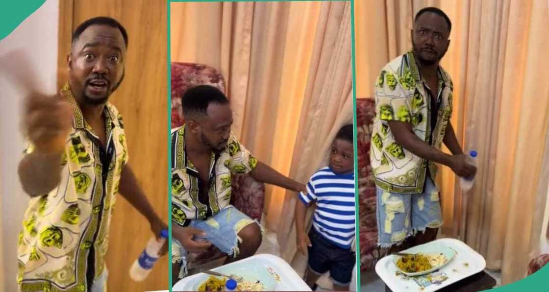 Man gets upset after his kids begged for a baby sister, blasts his wife Man gets upset after his kids begged for a baby sister, blasts his wife