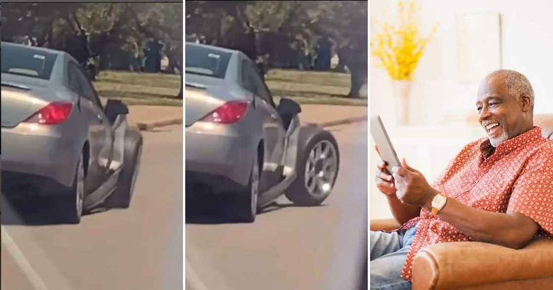 Car, Losing a Wheel, Tyre, South Africa