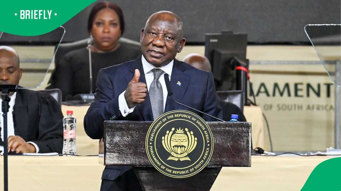 President Cyril Ramphosa tried to reassure citizens that everything is okay despite the postponement President Cyril Ramphosa tried to reassure citizens that everything is okay despite the postponement