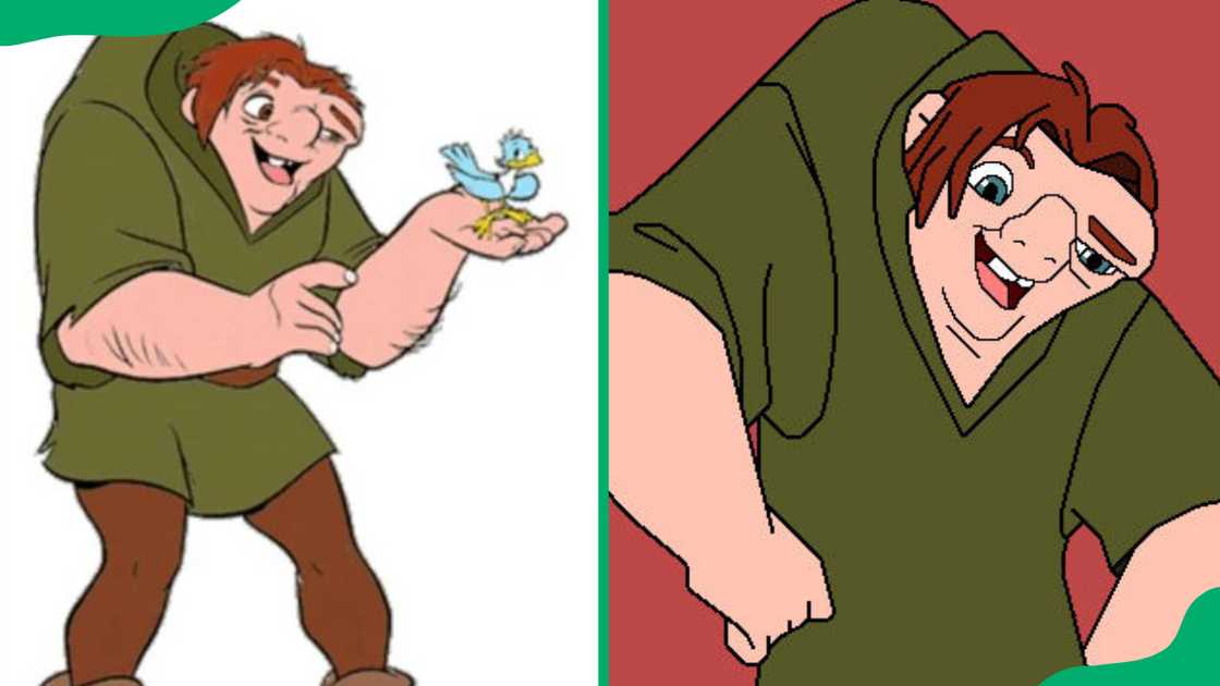 Quasimodo from The Hunchback of Notre Dame. Quasimodo from The Hunchback of Notre Dame.