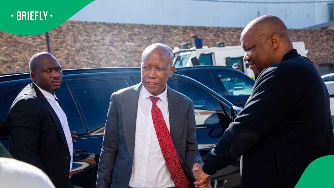 Julius Malema was at the East London Magistrates Court