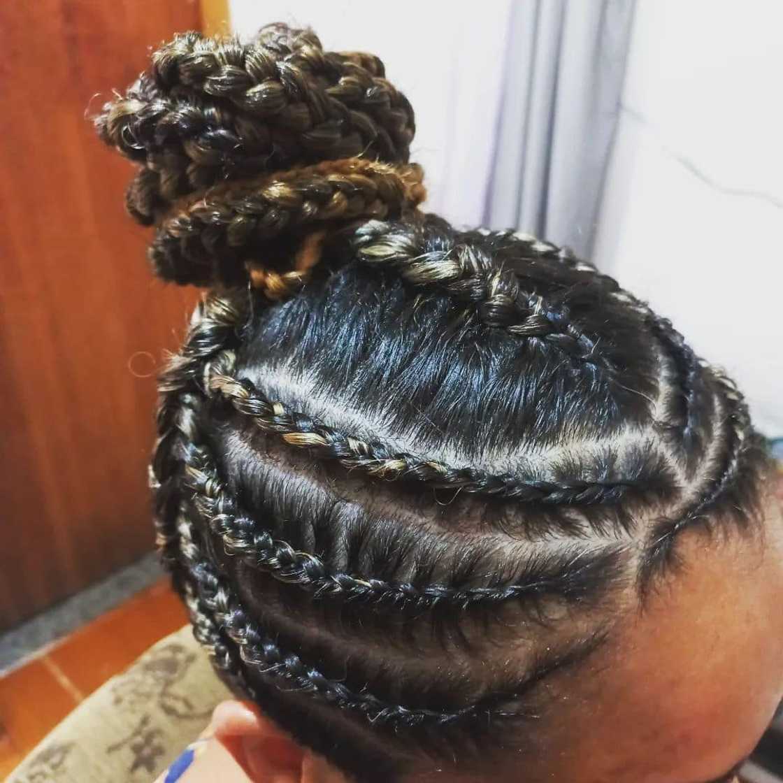 Sophisticated Ghana braid