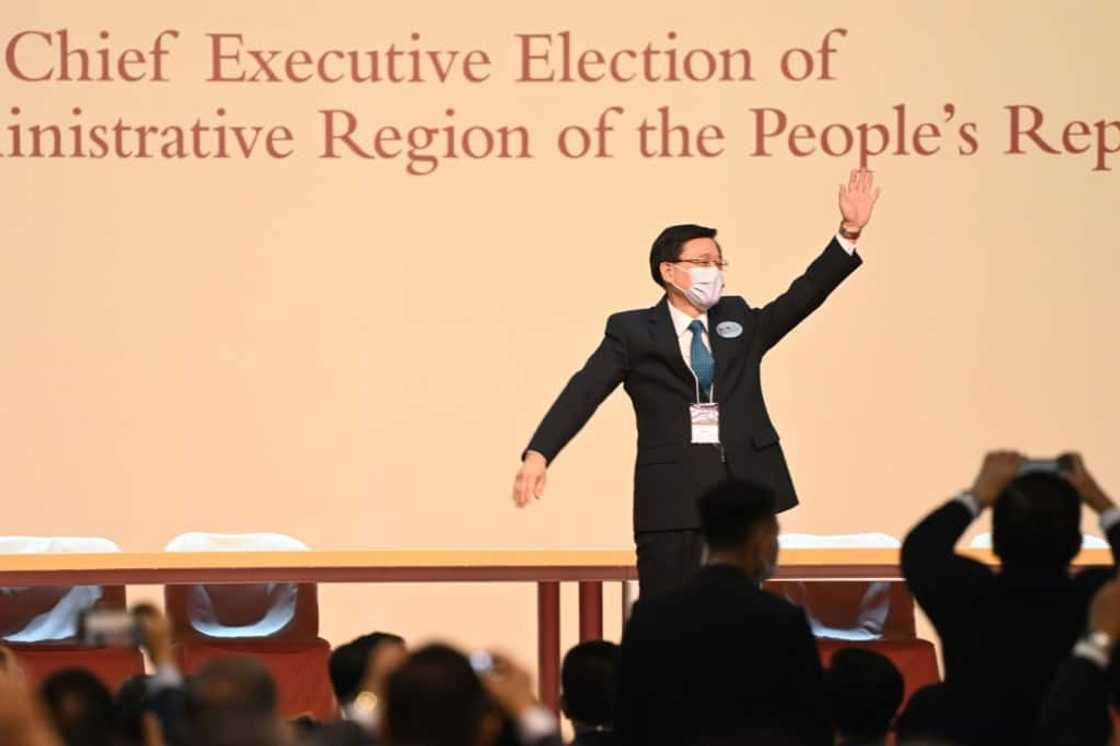 Incoming Hong Kong leader John Lee is among four officials in the new administration under US sanctions Incoming Hong Kong leader John Lee is among four officials in the new administration under US sanctions