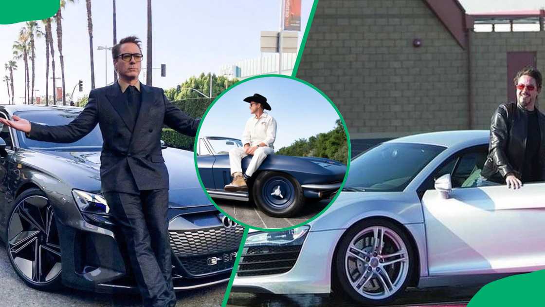 Robert Downey Jr.'s car collection.