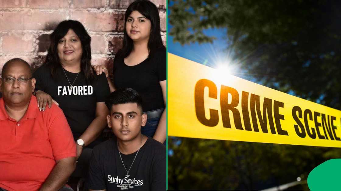 The Monswamy family was brutally murdered in KWaZulu-Natal after they were kidnapped The Monswamy family was brutally murdered in KWaZulu-Natal after they were kidnapped