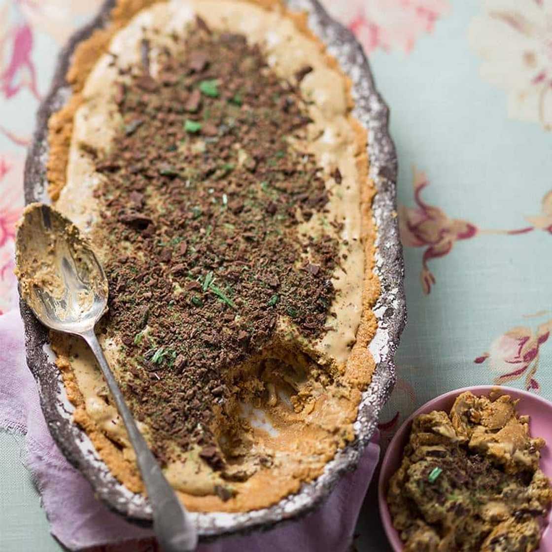 Peppermint crisp tart with condensed milk recipe