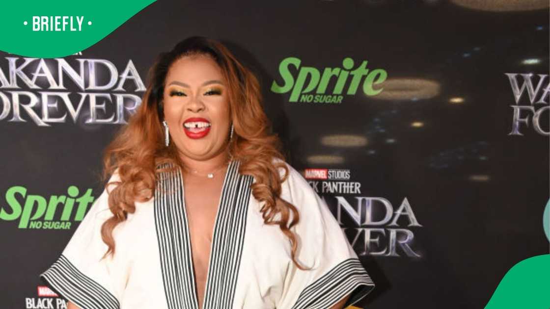 Anele Mdoda's dogs caused a buzz online Anele Mdoda's dogs caused a buzz online
