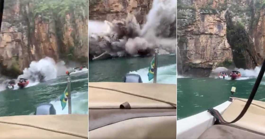 Rock Formation Collapses During Boat Ride in Brazil, at Least 6 Confirmed Dead Rock Formation Collapses During Boat Ride in Brazil, at Least 6 Confirmed Dead