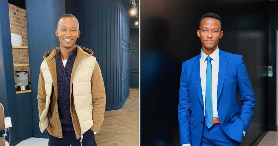Deal or No Deal presenter Katlego Maboe Deal or No Deal presenter Katlego Maboe