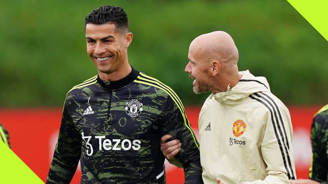 Cristiano Ronaldo and Erik ten Hag fell out in 2022 Cristiano Ronaldo and Erik ten Hag fell out in 2022