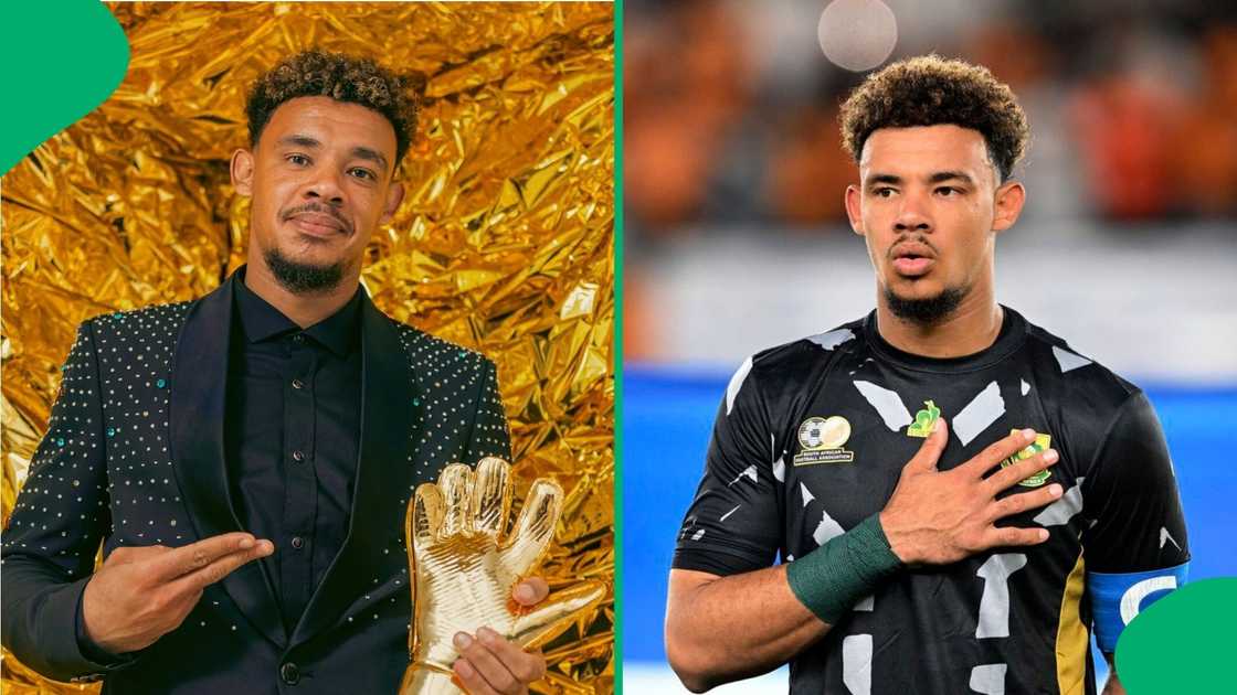 Bafana goalie and 2024 Ballon d'Or nominee Ronwen Williams bags CAF Awards success